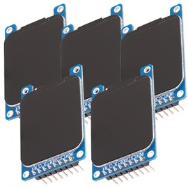 AZDelivery 5 x 1.69" TFT Display with 240 x 280 Resolution ST7789V2 Driver - Rounded Corners and SPI Interface - Perfect for Microcontroller Projects