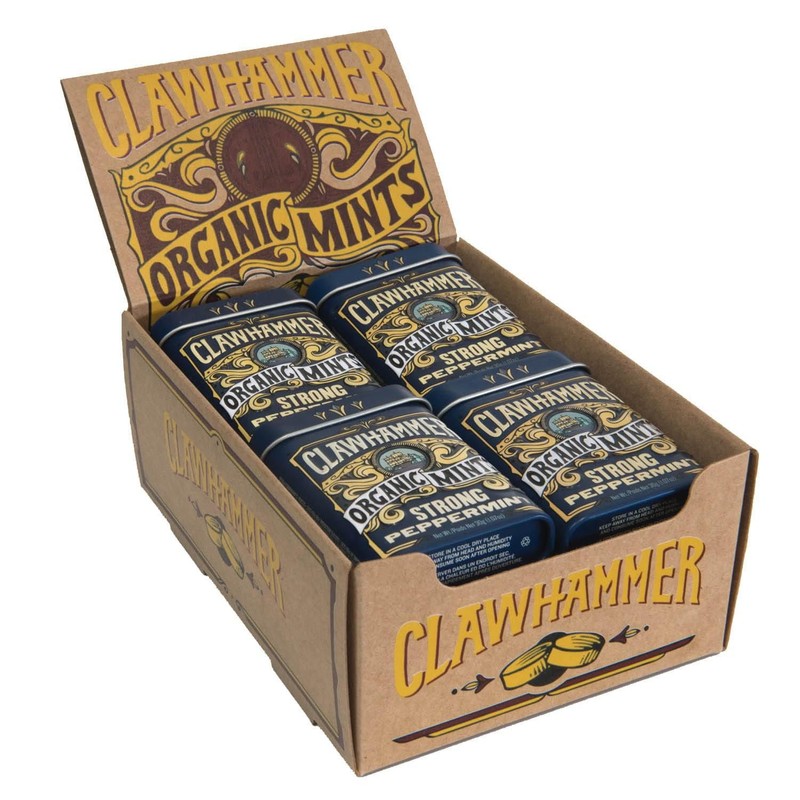Clawhammer Organic Mints (Strong Peppermint)