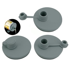 Pour Spout Lid for Mason Jars - Wide Mouth, Leak-Proof, Dishwasher Safe, Food-Grade Reusable Silicone Cover for Oils, Juices, Milk & Dry Goods