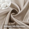 Adubor Silk Pillowcase for Hair and Skin with Hidden Zipper,