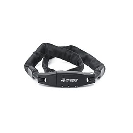 Crops Chain Lock K2 Black | 3mm x 500mm 3 Digit Dial (50cm)