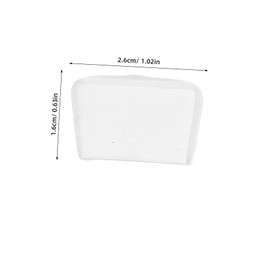 Ipetboom 8pcs Glass Breaker Rubber Tips for Running Pliers Protective Covers for Glass Cutting and Breaking Easy to Install Lightweight and Compact Design