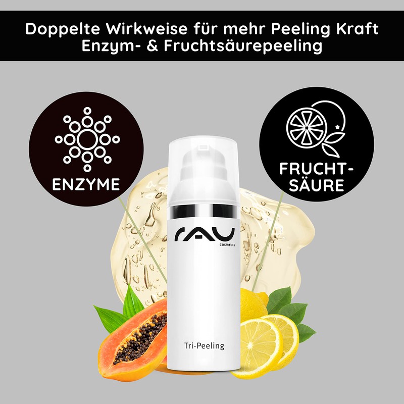 RAU Tri-Peeling 50 ml - Fruit Acid Peel and enzyme