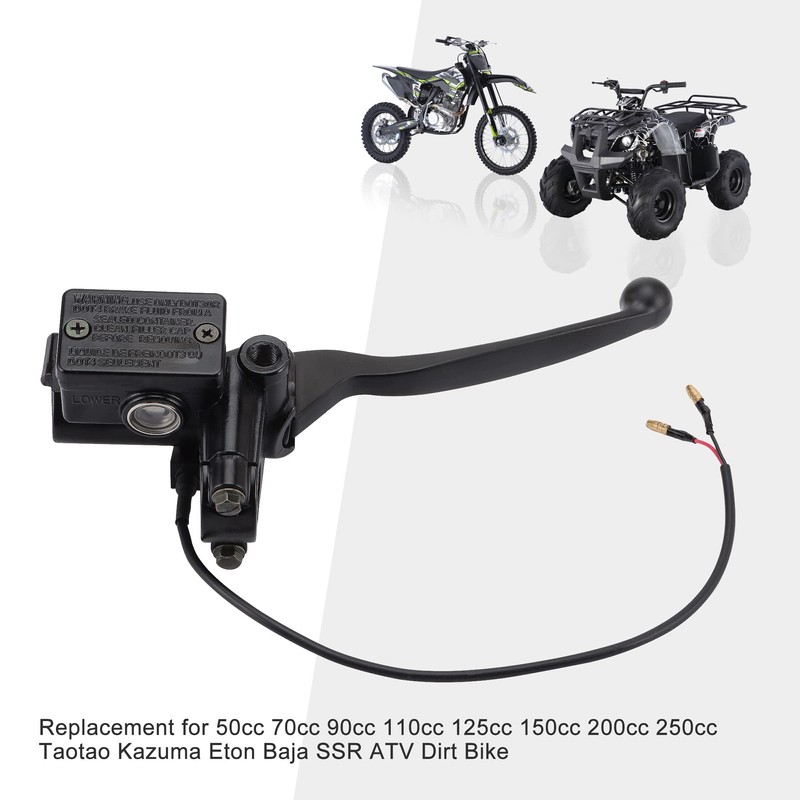 GOOFIT Right Hand Hydraulic Brake Master Cylinder Brake Lever Replacement