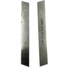 ASSORTS Juego de 2 Cuchillas Trapezoidales HSS de 1/8" x