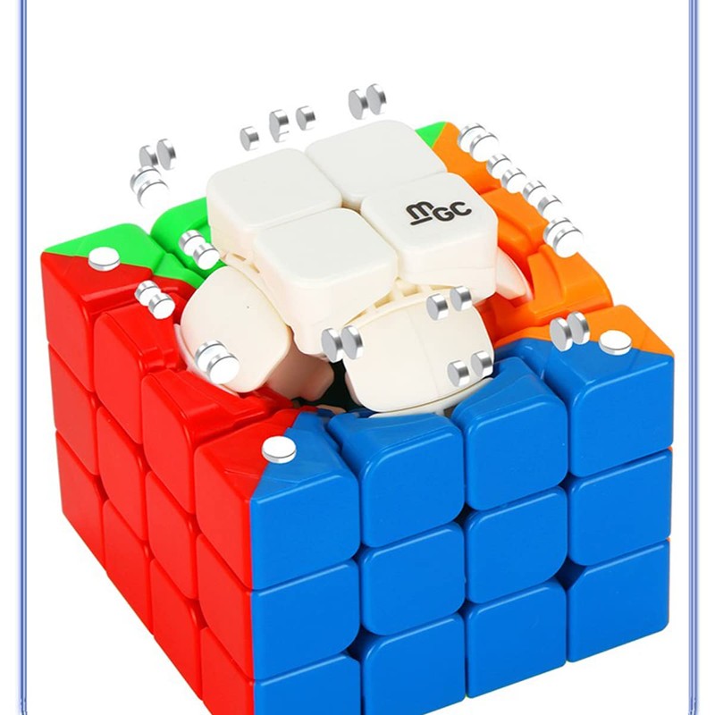 HELLOCUBE YJ MGC 4x4 Magnetic Stickerless Speed Cube 4X4X4 Cube