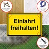 Strobo Einfahrt freihalten Sign, 20 x 30 cm, Made From