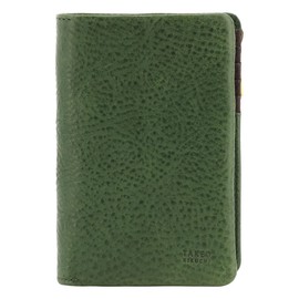 Takeokikuchi 761604 Men's Bi-fold Wallet, Genuine Leather, Sofia Bifold Wallet, Middle Wallet, Card Storage, Inner Collar, Italian Leather, Pigskin Cowhide, [05] Green