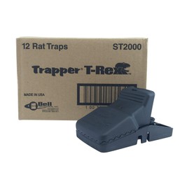 Trapper T Rex Rat Traps(1 Case-12 traps)
