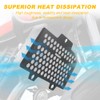 REARACE Motorcycle Radiator Guard Grille Protector Cover Compatible with Royal