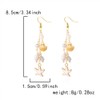 Boho Cute Seashell Starfish Conch Drop Dangle Earrings for Women,