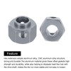 MECCANIXITY Aluminum Wheel Hex Hub 8mm Hex Extended Spacers Drive