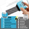 Miseyo Wide Identity Theft Protection Roller Stamp Set - Blue