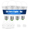 TFOI Rechargeable Emergency LED Light Bulbs, Light Up to 56