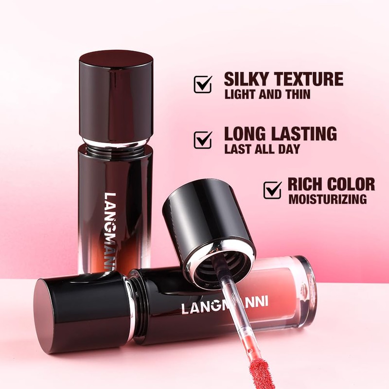 LANGMANNI Lip Oil Tint | Hydrating & Long-Lasting Lip Stain