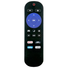 Replacement Remote Control Applicable for Sharp Roku Ready TV LC-43LB371U LC-50LB371U LC-43LB371C LC-50LB371C LC-55LB481U LC-32LB591U LC-43LB481U LC-32LB481U LC-50LB481U