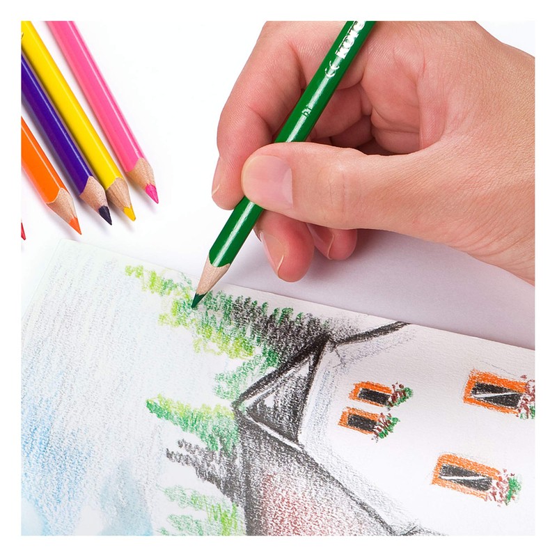 Kores - Kolores Kromas, 24 Triangular Shape Colouring Pencils -