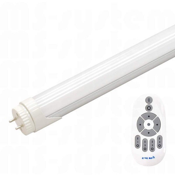Eco Pika LUMI*R LED Fluorescent Light Bulb Type Remote Control Dimming Color Direct Bulb Type (22.8 inches (58 cm) 1 Remote Control Included