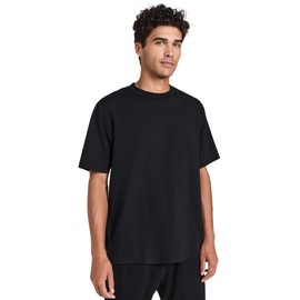 Reigning Champ Men's Mid-Weight Jersey Tee, Black, L