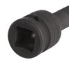 Steelman Pro 1/2-Inch Drive, 3/8-Inch Pinless Swivel Impact Extension, 36-Inch,