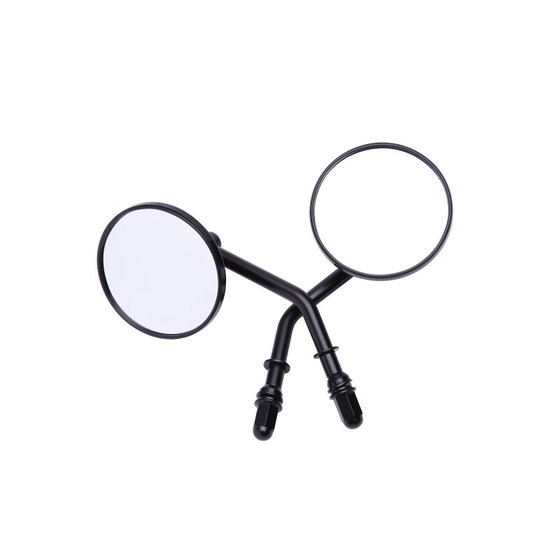 KEEPDSGN Motorcycle Round Rearview Mirror For Harley Davidson Sportster XL883