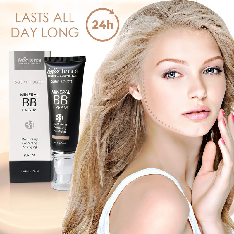Bellaterra Cosmetics BB Cream – Tinted Moisturizer & Mineral Foundation