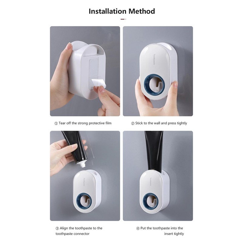 Vivva Toothpaste Dispenser,Automatic Toothpaste Squeezer Dispenser for Kids & Family