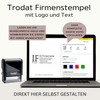 Trodat Trodat Firmenstempel mit Logo und Text – Printy 4912