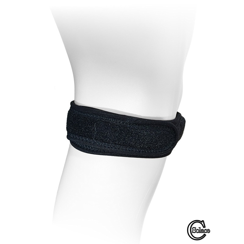 Solace Care Patella Knee Strap Support - Adjustable Jumper/Runner Knee