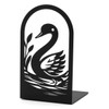 CKB LTD Set of 2 Swan Bookends, Decorative Flat Book