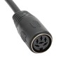 6 Pin DIN Male to Female Cable Sound Data Signal