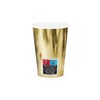 PartyDeco KPP57-019ME-EU1 Paper Cups/Drinking Cups - Shiny Gold - 220