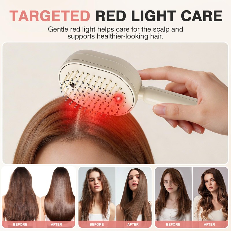 Electric Spray Air Cushion Massage Comb, 3-in-1 Electric Spray Hair