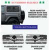 Compatible with Jeep Wrangler JL (2 Door) 2018-2025 Precut American