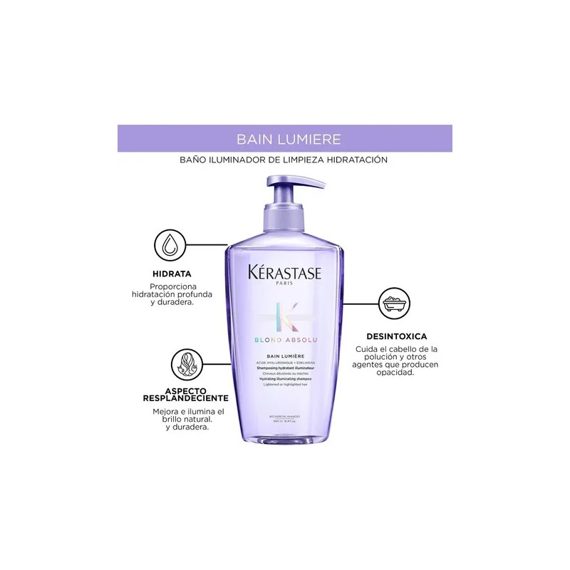 Shampoo Blond Abs Lumiere 250ml