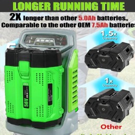 For EGO 56V 3.0Ah Lithium Battery For EGO 56V Tool Lawn Mower Leaf Blower BA2800 BA4200