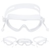 Kids Swimming Goggles with Earplug Waterproof AntiFog High Definition Diving