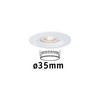 Paulmann 94298 Nova Mini LED Recessed Luminaire Coin Round Rigid