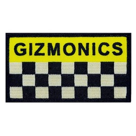 Gizmonics Mystery Science Theater 3000 Embroidered Patch- 4 x 2.25 inch Iron On Sew On Backing P336