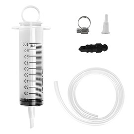 UHANBUT Brake Bleeder Kit, Hydraulic Disc Clutch Brake Bleeding with 100ML Syringe 50cm Hose, Universal Oil Fluid Extractor Tool for Motorcycle Motorbike Scooter Quad System Repair Maintenance