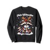 Christmas Outfit Christmas Jumper Raccoon Christmas Sweatshirt, black