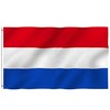 OZSENFLINT Netherlands Flag with Brass Eyelets 90 x 150 cm