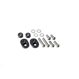 Kijima 213-4386 2018 - Z900RS 213-4386 Bike Parts Step Relocation Bracket Black Left and Right Set