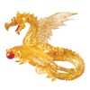 crystal puzzle golden dragon
