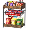 Kssiaz Candy Display Rack, 3 Tier Snack Rack Display for