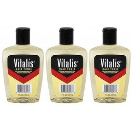 *PACK OF 3** VITALIS HAIR TONIC for Men Healthy Looking Hair 7 oz 207 ml
