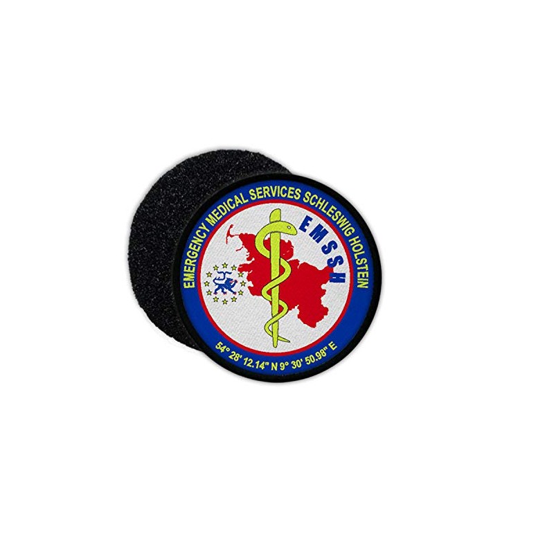 Emssh Schleswig Holstein Lübeck Kiel North #33057 Patch