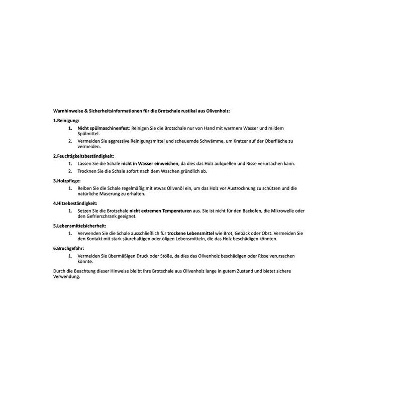 D, O.M. Bread Bowl Approximately 30 cm from Olive Wood