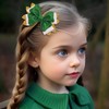 4 Pcs St. Patrick's Day Hair Clips Bow Hair Accessories
