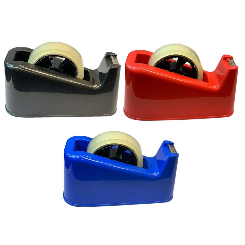 Large Tape Dispenser Heavy Duty Desktop Office SELLOTAPE CELLOTAPE Pack